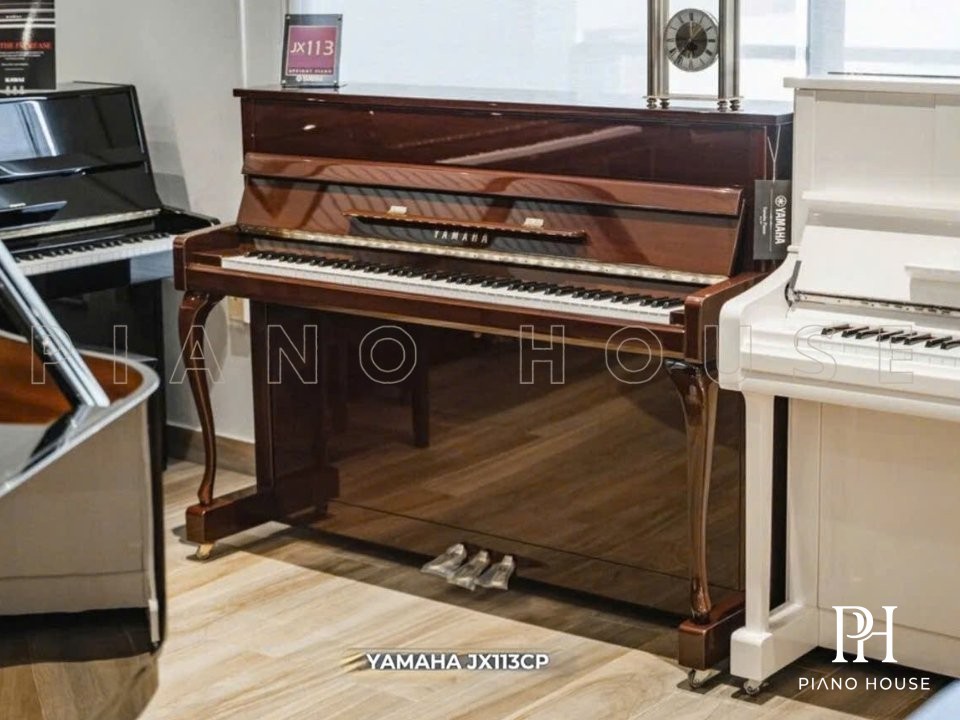 Yamaha JX113 CP Mahogany Chippendale Artistic Model