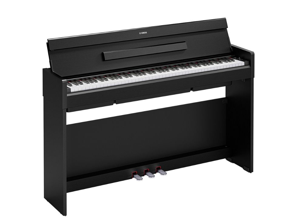 Yamaha YDP-S36 Open Lid Keyboard View