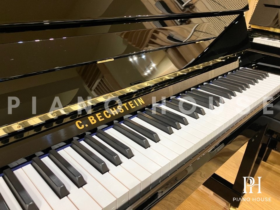 C. Bechstein Academy A6 Premium White Ivory Key bed Layout