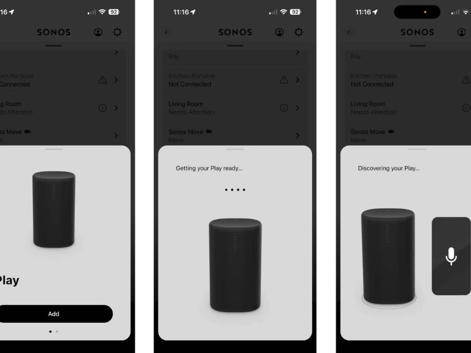 Sonos Play 2026 Touch Control Interface