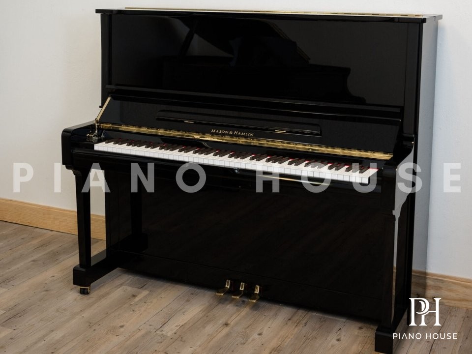 Artist Series MHA131 Luxury Satin Black Professional Upright Piano