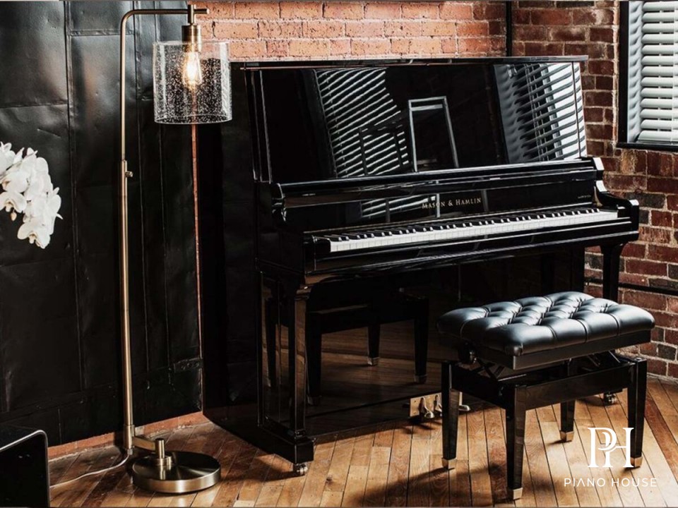 Virtuoso X Series Model 50 VX Luxury Satin Black Professional Upright Piano