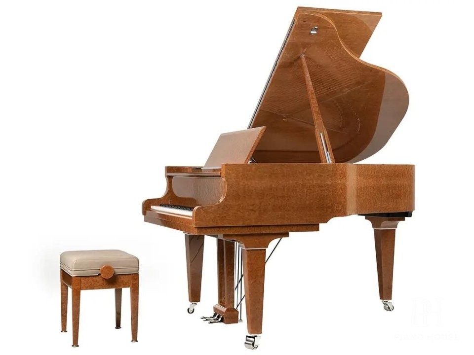 Royal Wood Eucalyptus Edition Grand Piano Full View