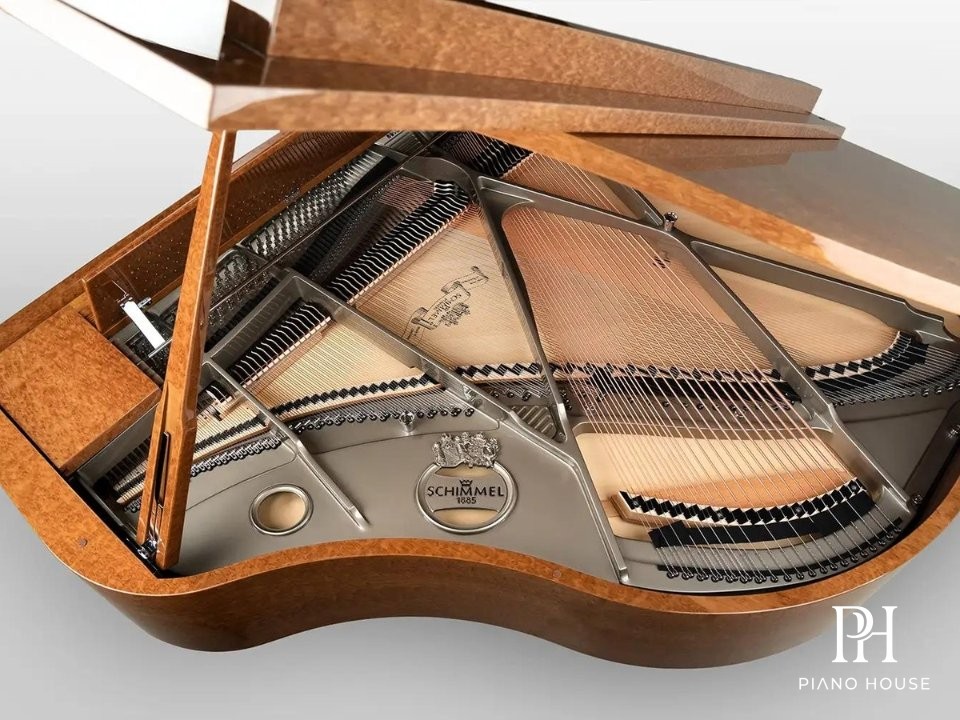 Royal Wood Eucalyptus Edition Keyboard and Action Mechanism