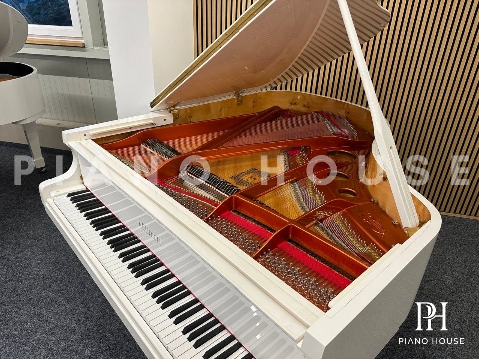 Grand Piano 179 White Detail