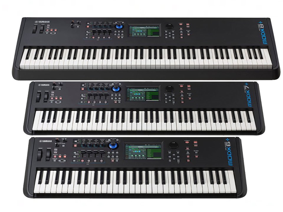 Hình ảnh chi tiết Yamaha MODX7+ góc chụp 7