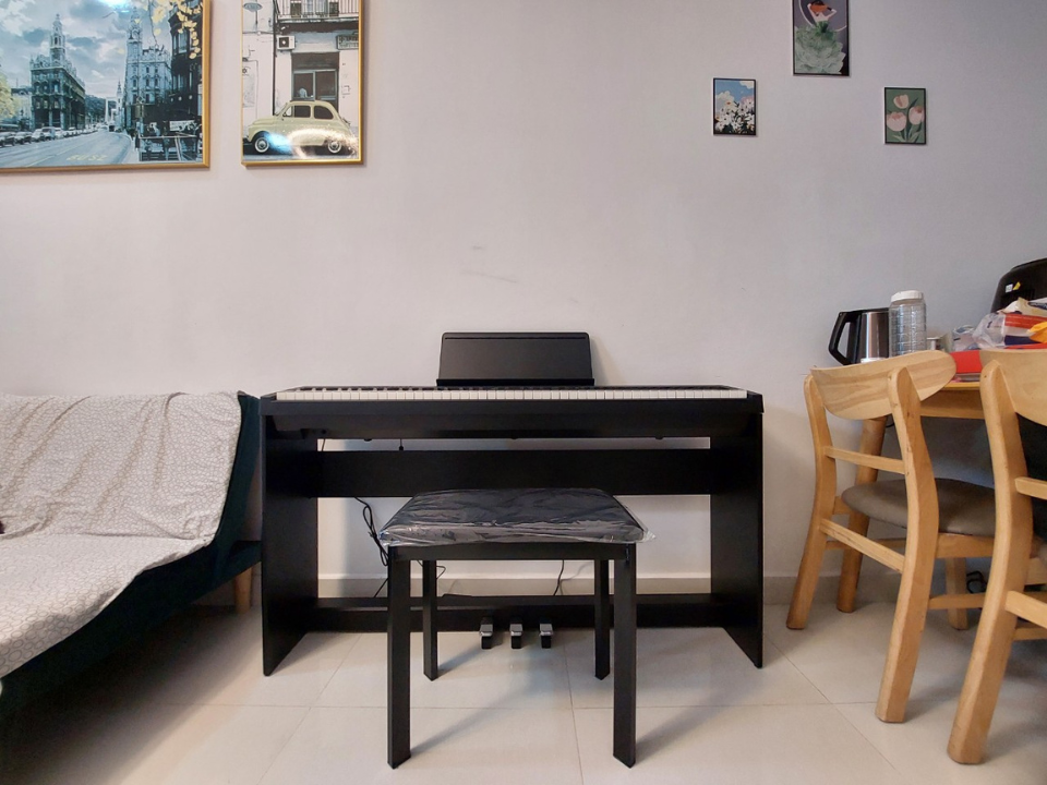 Thiết kế gọn gàng của đàn piano điện ROLAND FP-30X BK