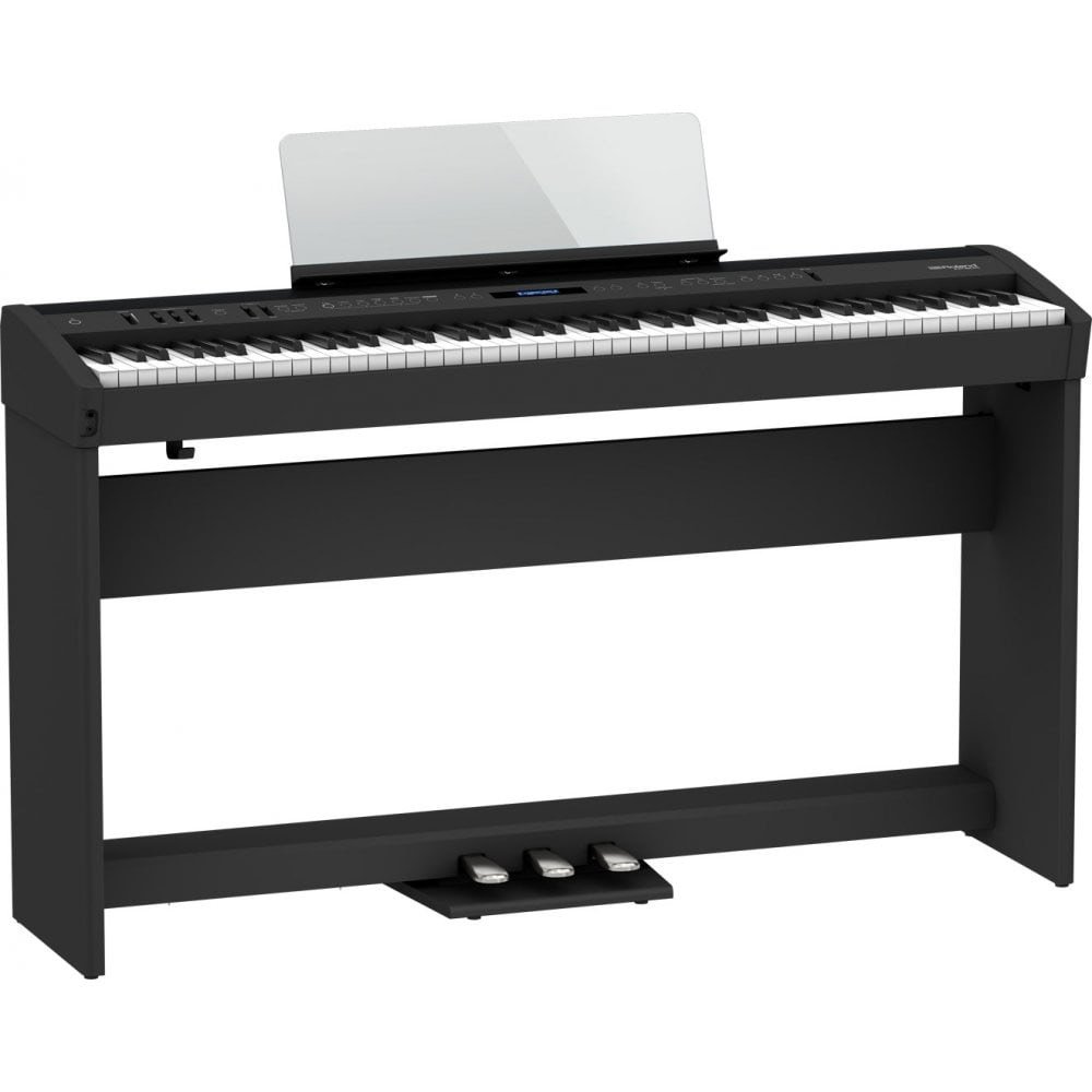 Mặt sau Roland FP-60X BK với đầy đủ cổng kết nối