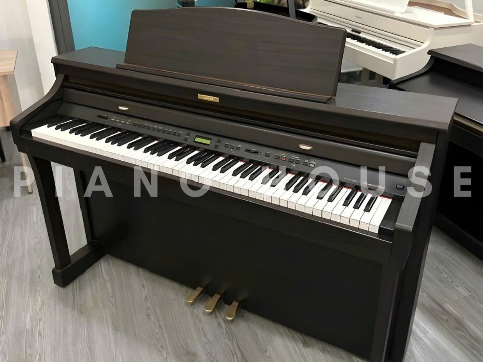 Bàn phím gỗ 88 phím trên KAWAI CA91 R cảm giác chơi chuẩn Grand Piano