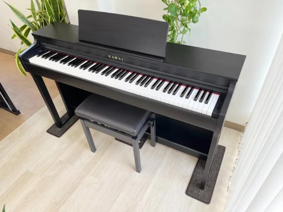 KAWAI CN29 R hoàn thiện gỗ cẩm lai sang trọng