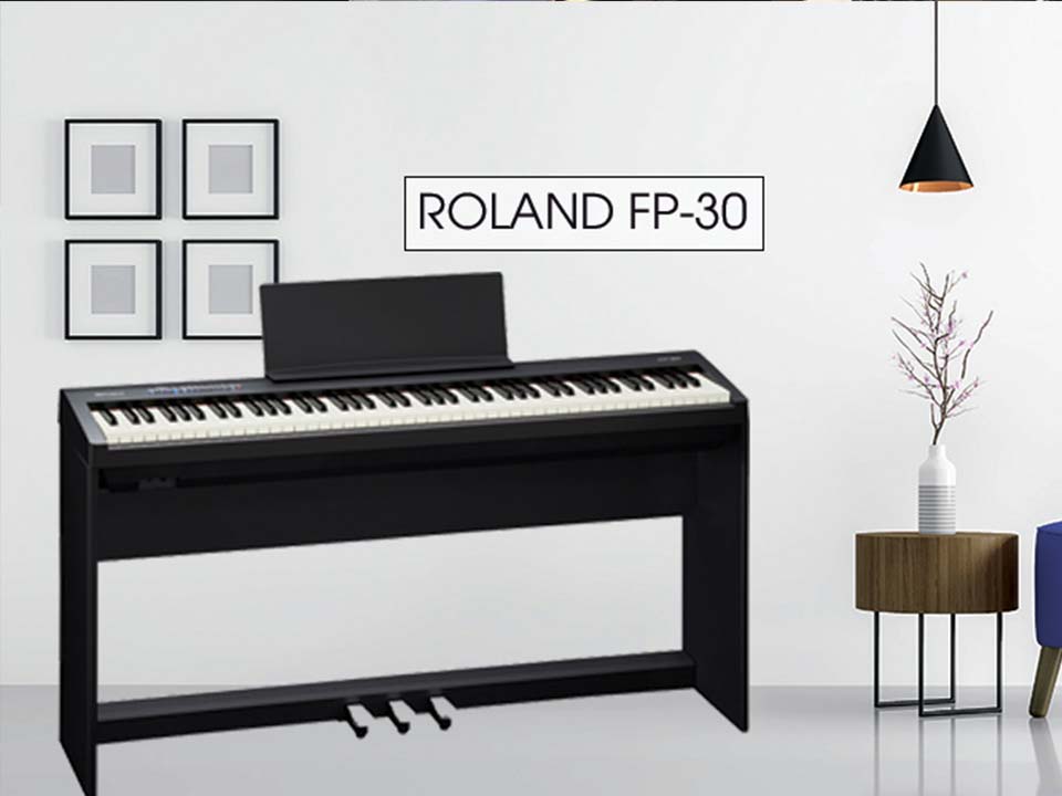 Hình ảnh chi tiết ROLAND FP-30 BK góc chụp 7