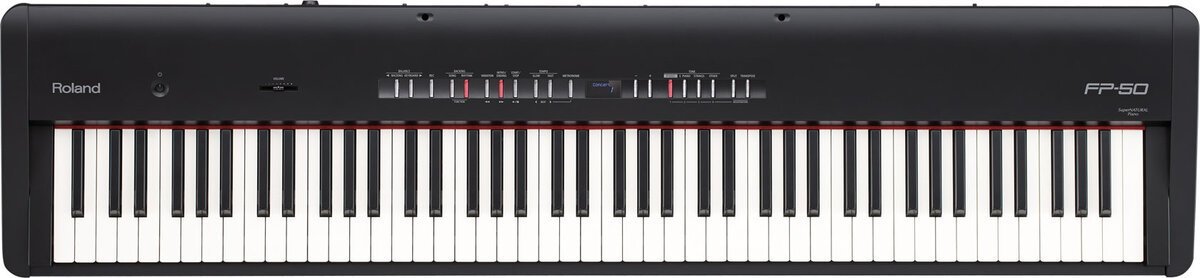 Hình ảnh chi tiết ROLAND FP-50 BK góc chụp 2