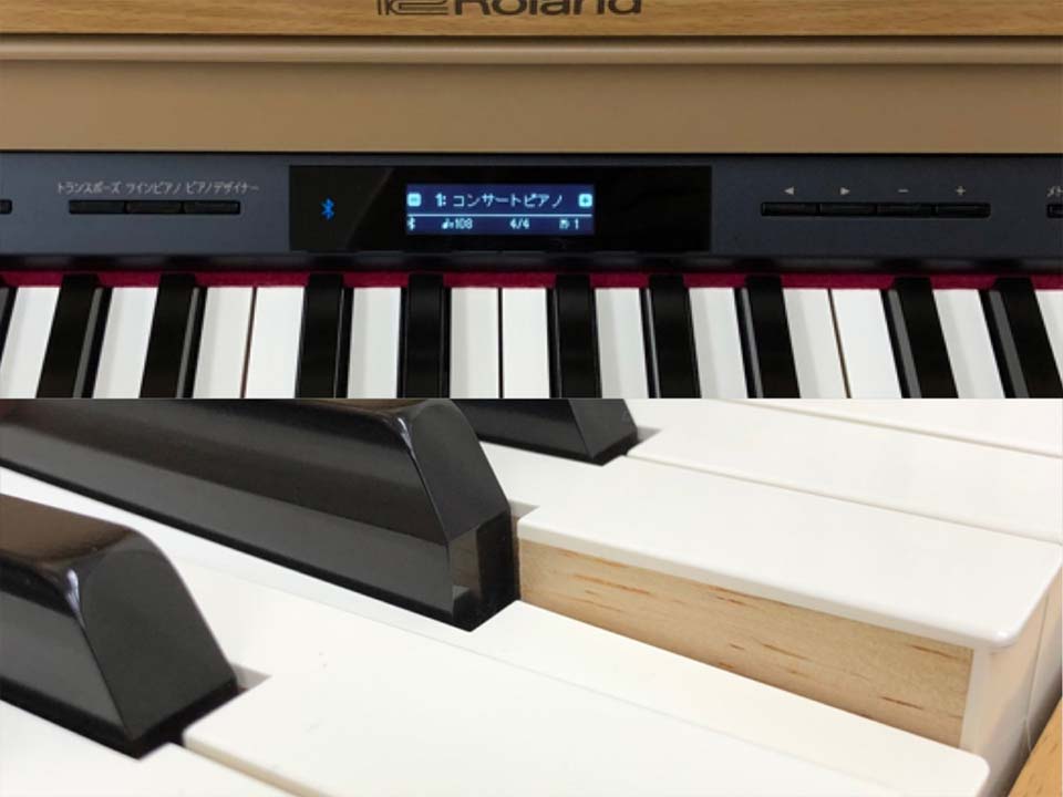 Chi tiết đàn ROLAND HP-601 LW - Hình 4