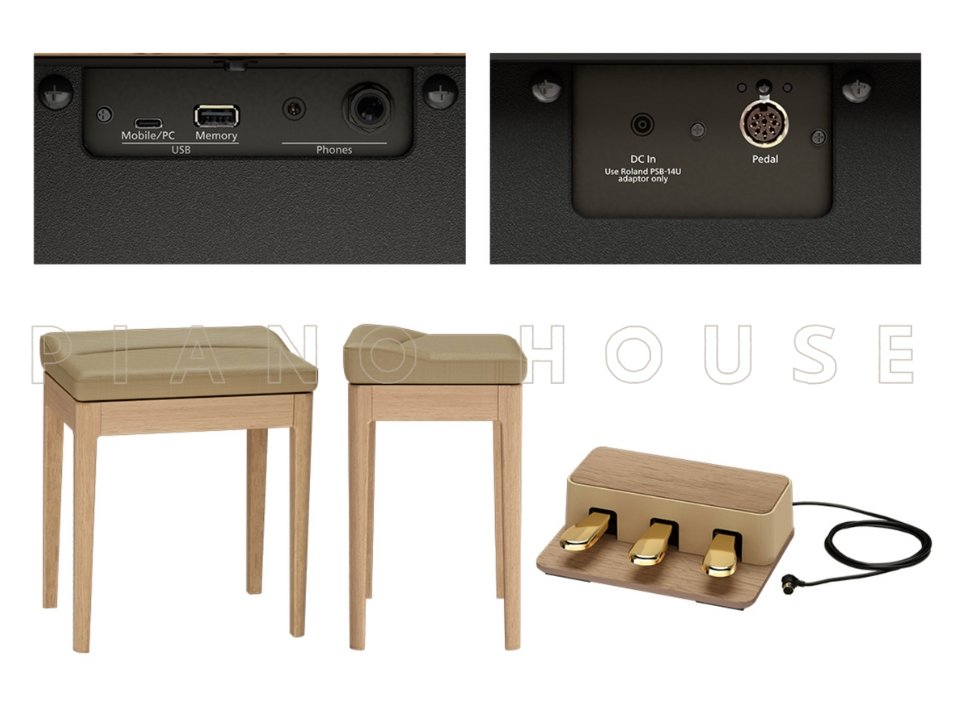 ROLAND Kiyola KF-20 KO Pure Oak - Ảnh thực tế 8