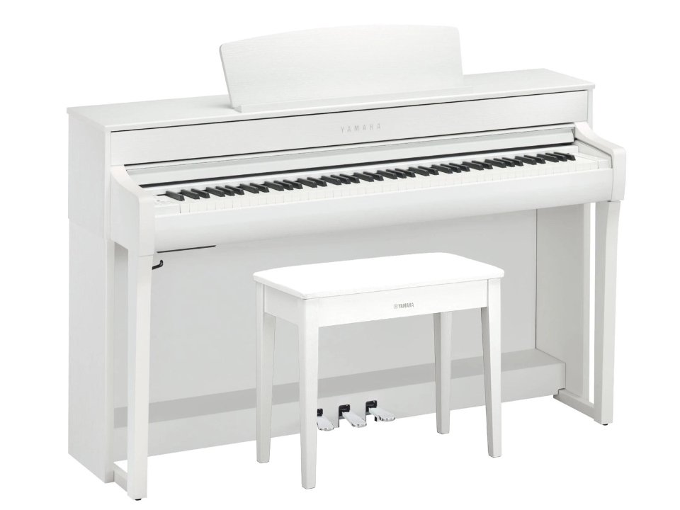 Hình ảnh chi tiết YAMAHA CLP-745 WH góc chụp 2