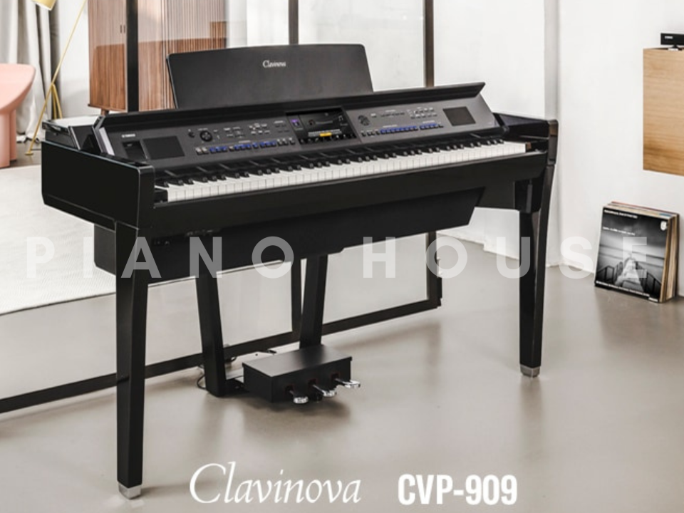Cận cảnh Yamaha CVP-905 PE tại Piano House