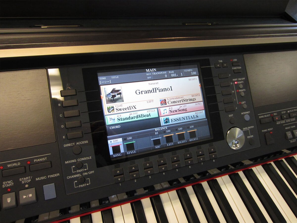 Hình ảnh chi tiết YAMAHA CVP-503 R góc chụp 2