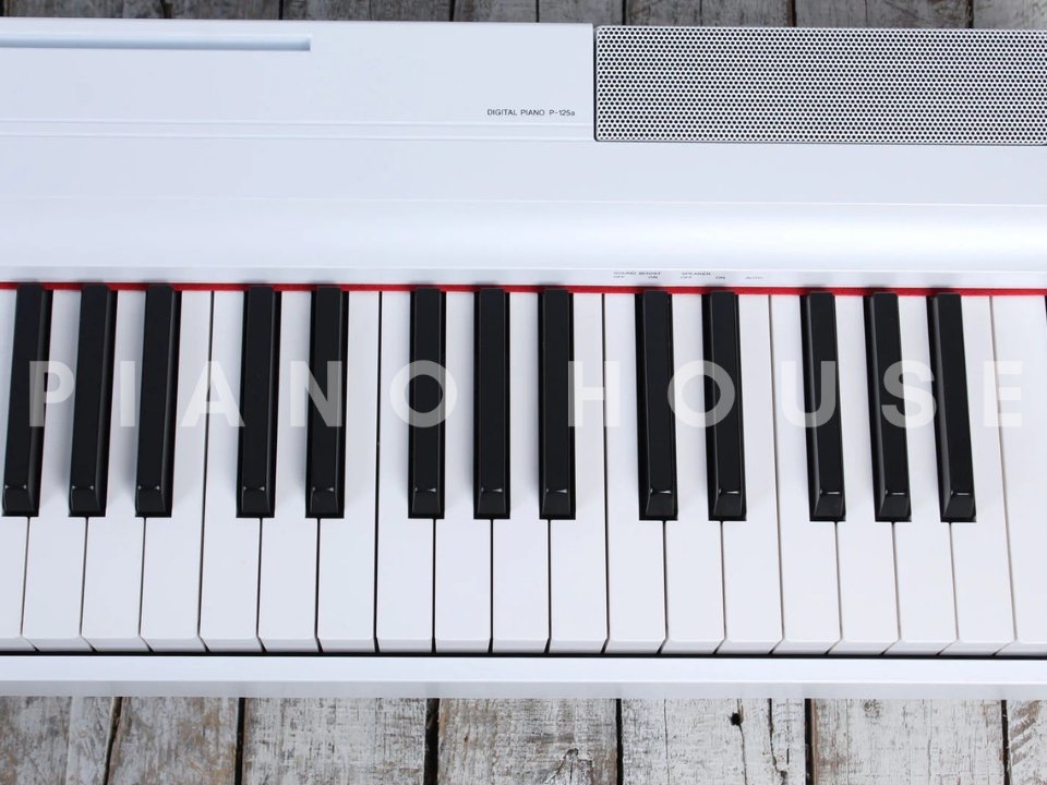 YAMAHA P-125A WH - Ảnh thực tế 8