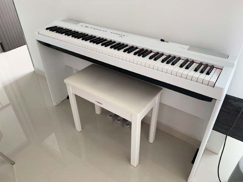 YAMAHA P-125 WH - Đánh giá chi tiết tại Piano House