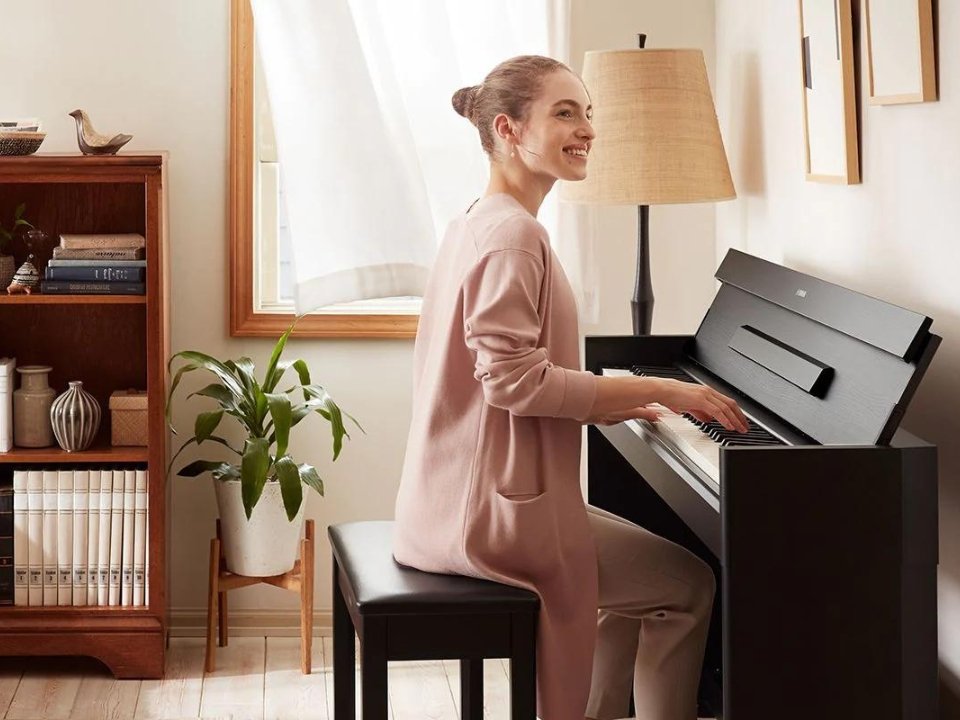 Hình ảnh chi tiết YAMAHA YDP-S55 B (USED) góc chụp 2