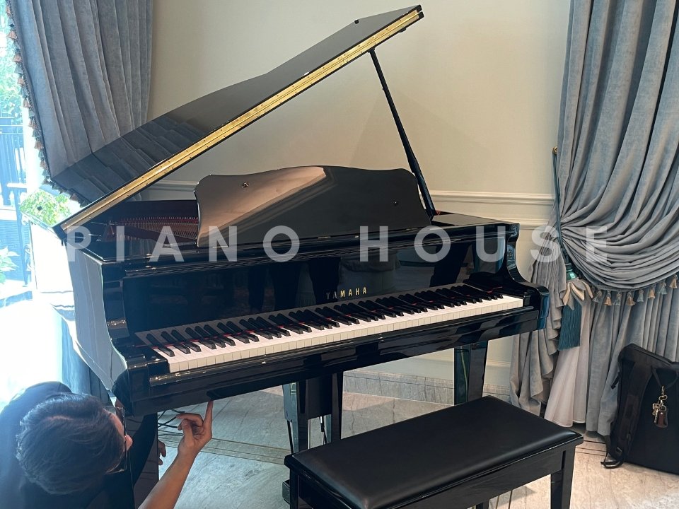 Cận cảnh YAMAHA DGB1K ESNT PE tại Piano House