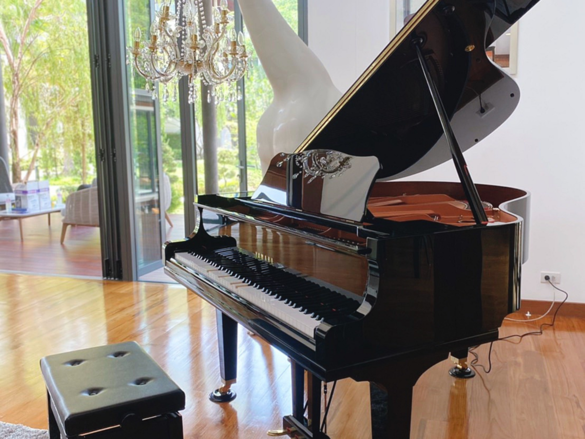 Cận cảnh YAMAHA DGC1 ESNT PE tại Piano House