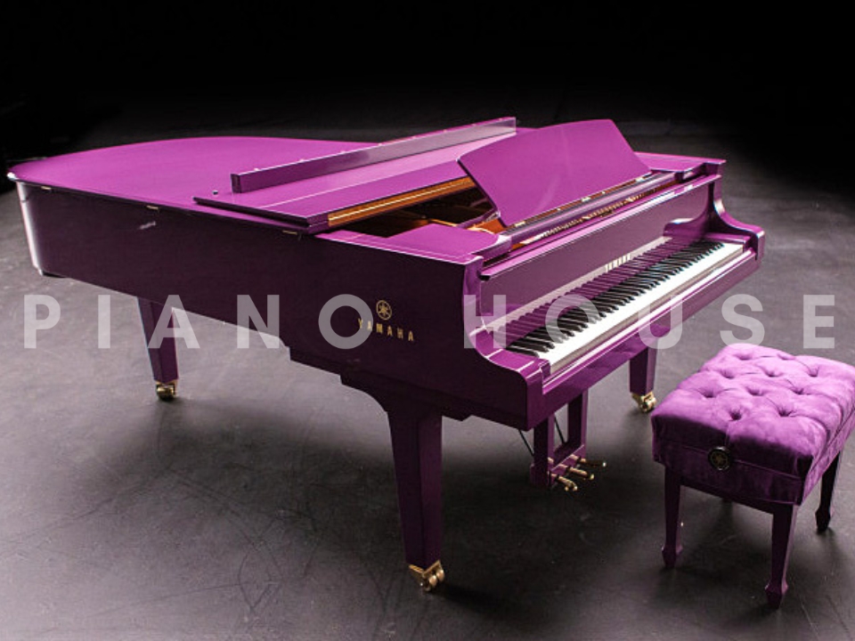 Prince's Purple Yamaha C7X SH Silent