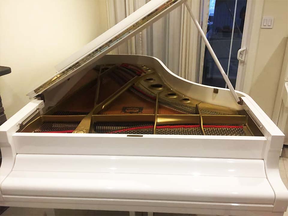 Hình ảnh chi tiết YAMAHA C7 WH góc chụp 7