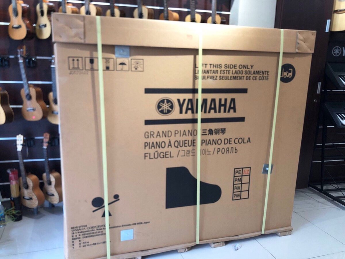 Cận cảnh YAMAHA GB1K PWH tại Piano House