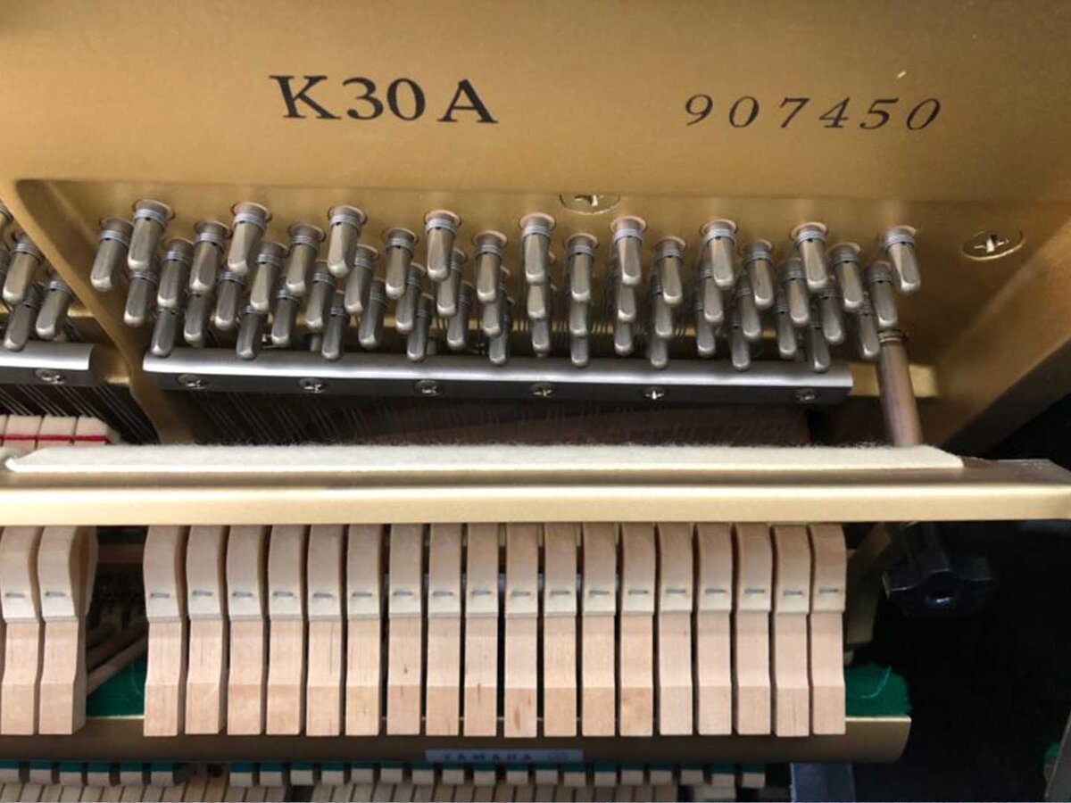 Góc nghiêng chi tiết thân đàn KAISER K30A