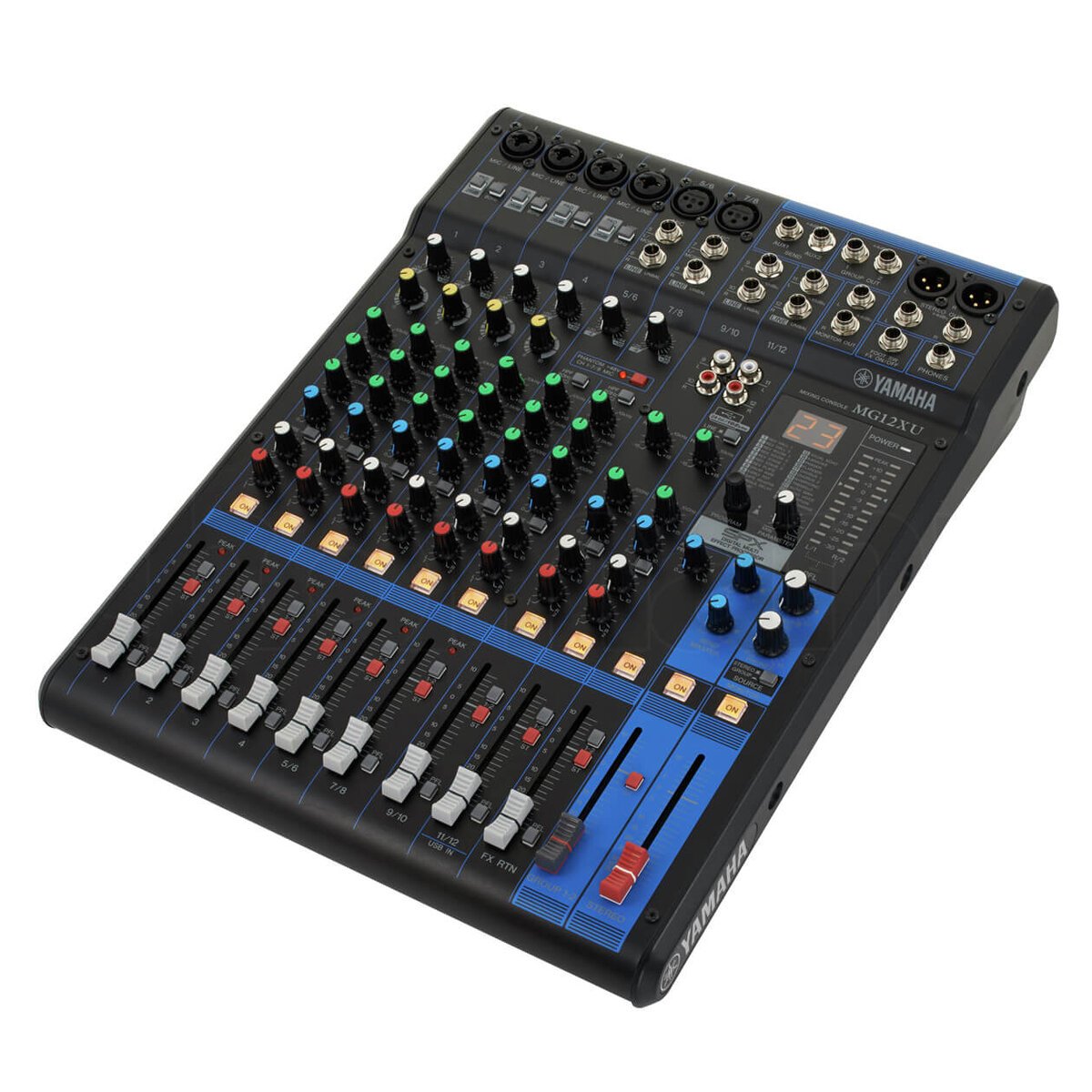 Hình ảnh chi tiết Mixer Yamaha MG12XU góc chụp 2