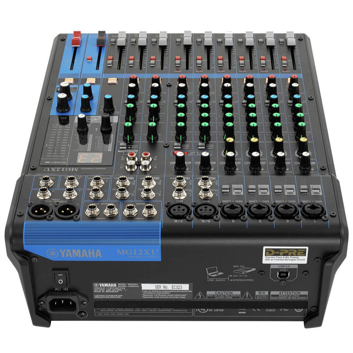 Mixer Yamaha MG12XU - Ảnh thực tế 3