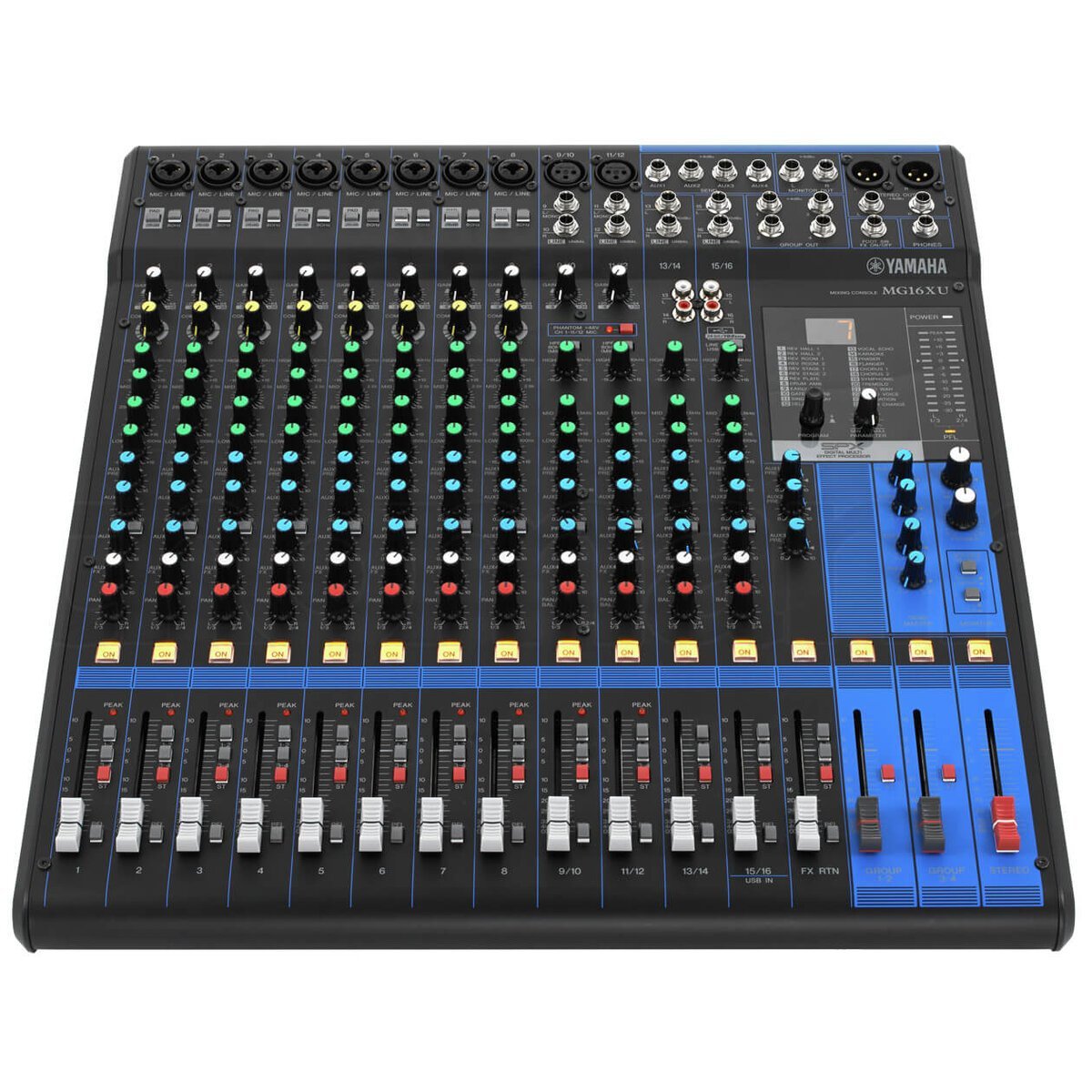 Mixer Yamaha MG16XU - Đánh giá chi tiết tại Piano House