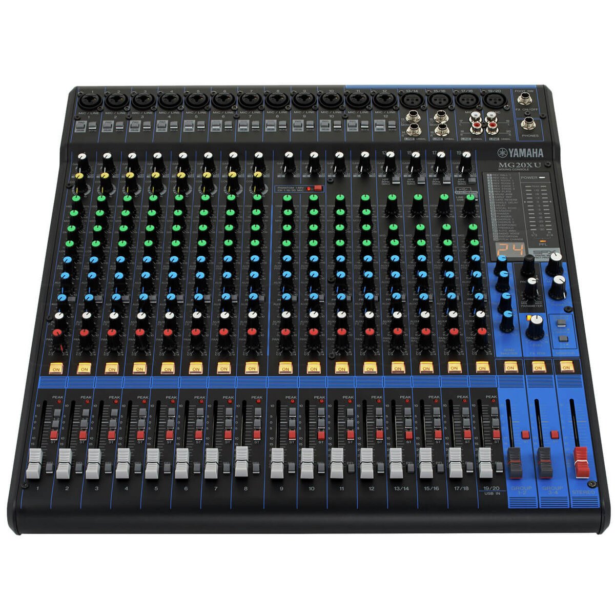 Mixer Yamaha MG20XU - Đánh giá chi tiết tại Piano House