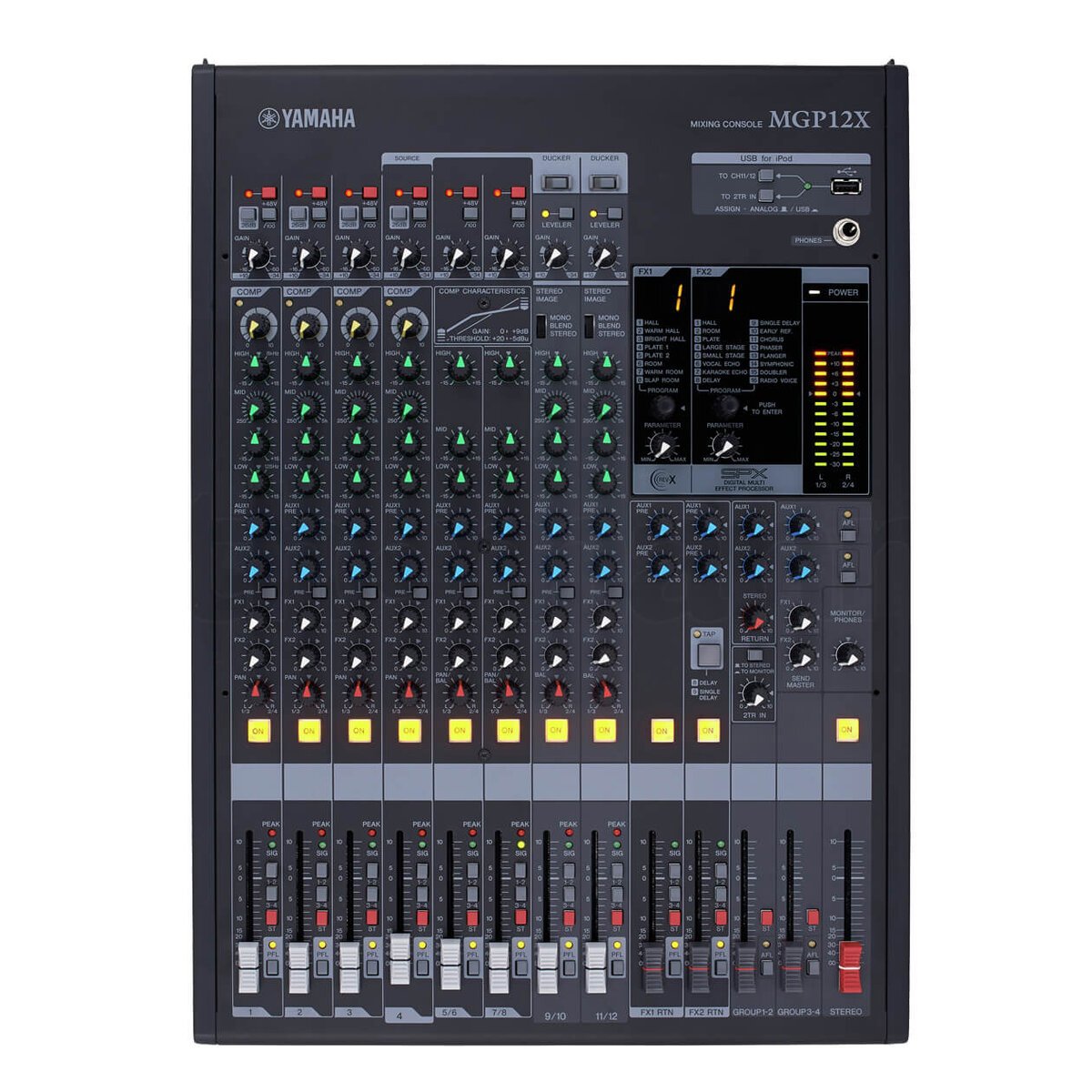 Mixer Yamaha MGP12X - Đánh giá chi tiết tại Piano House