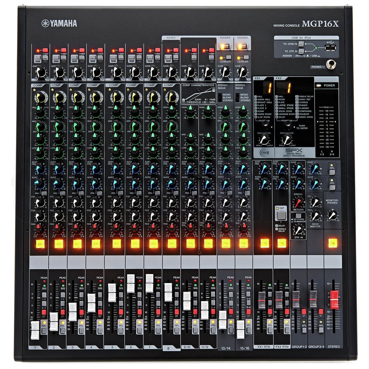 Mixer Yamaha MGP16X - Đánh giá chi tiết tại Piano House
