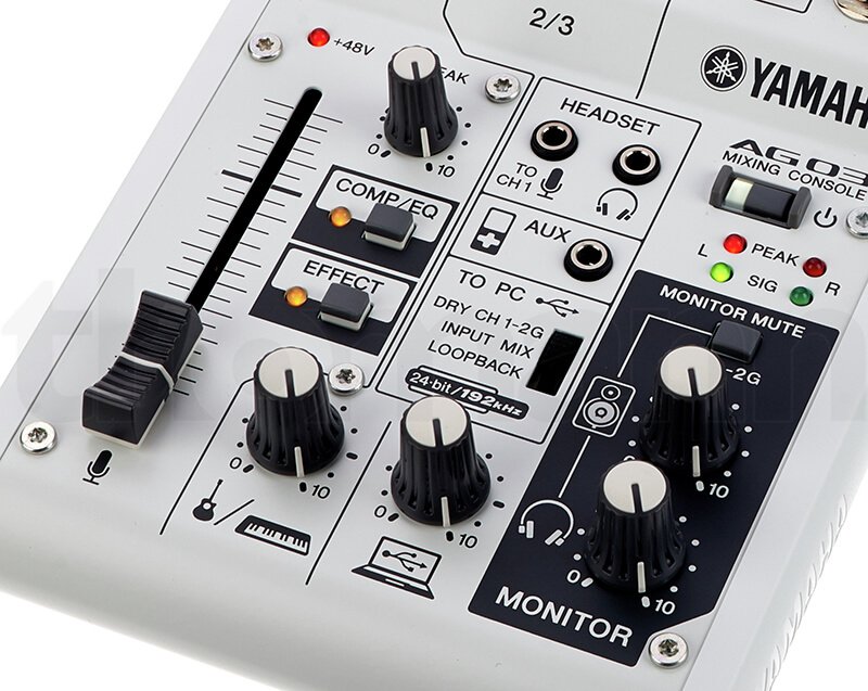 Mixer Yamaha AG03 - Ảnh thực tế 3