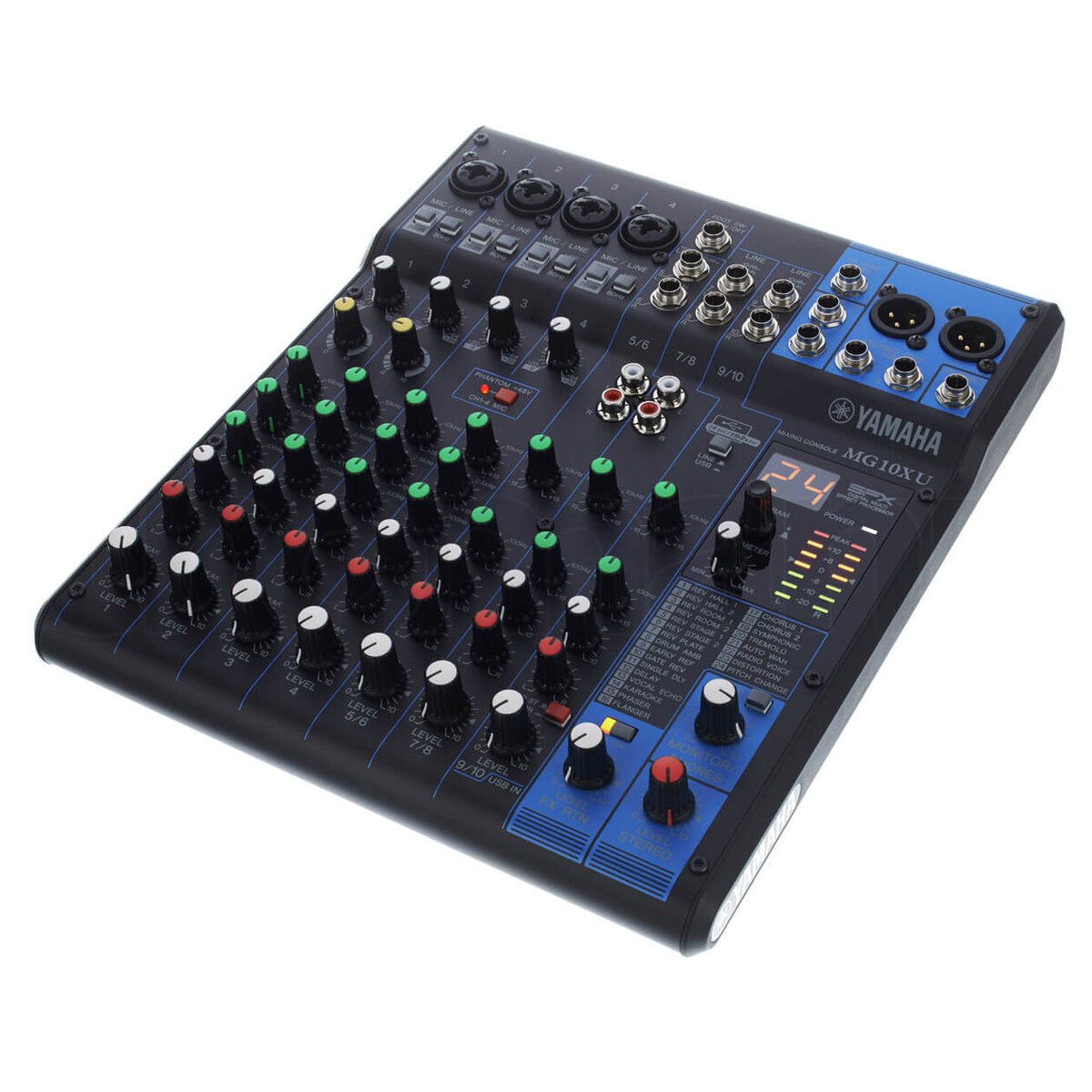 Hình ảnh chi tiết Mixer Yamaha MG10XU góc chụp 2