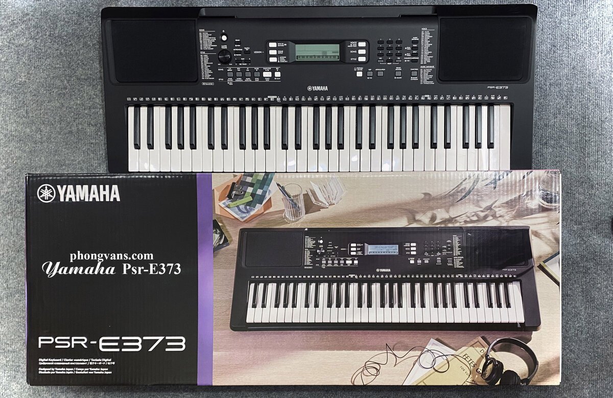 Hình ảnh chi tiết Yamaha PSR E373 góc chụp 2