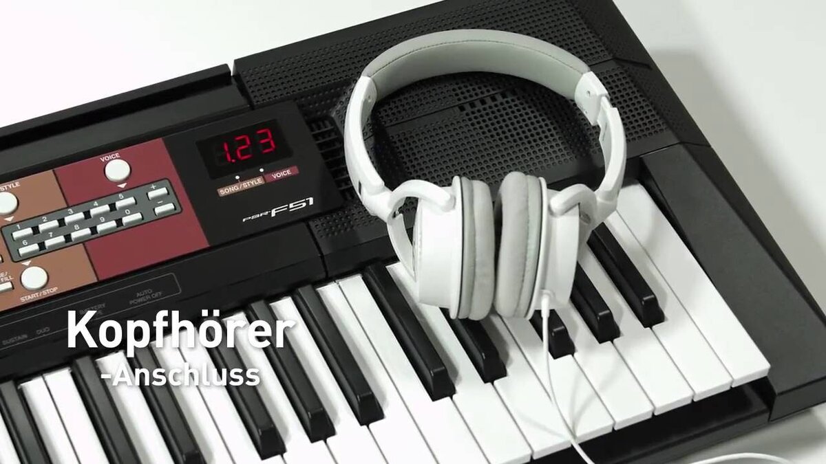 Yamaha PSR F51 - Ảnh thực tế 3