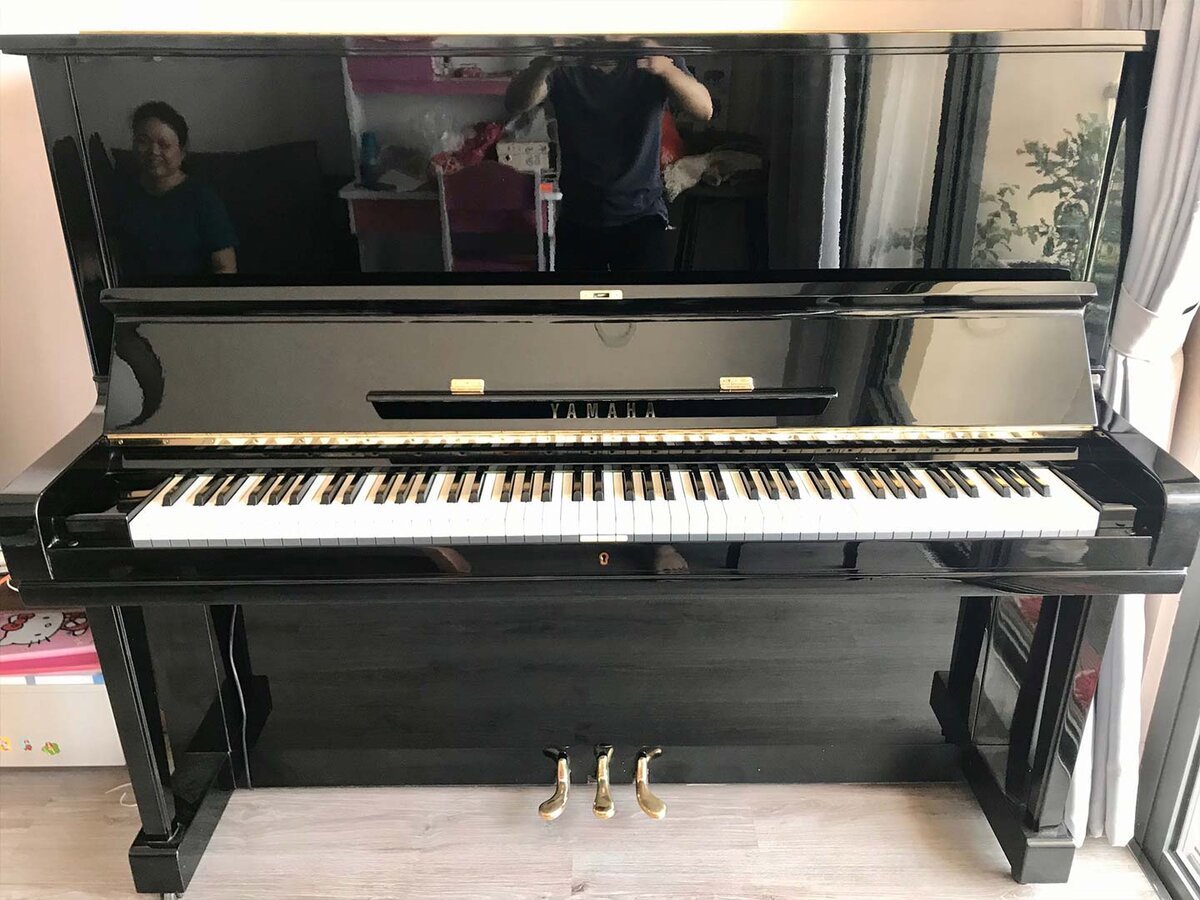 Cận cảnh YAMAHA U3G tại Piano House