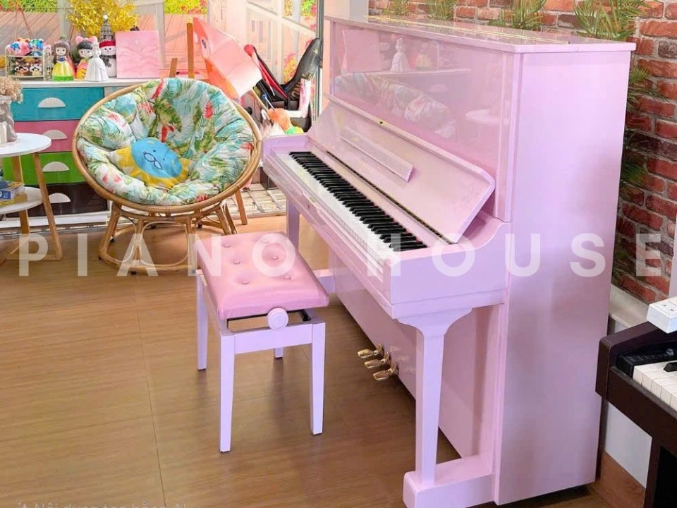 Hình ảnh chi tiết YAMAHA U3H Pink Pastel góc chụp 2